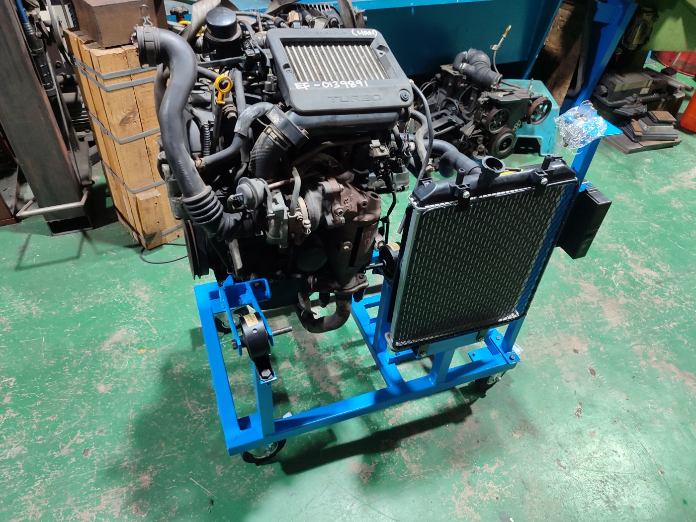 Avy turbo 3Piston Injection view 2
